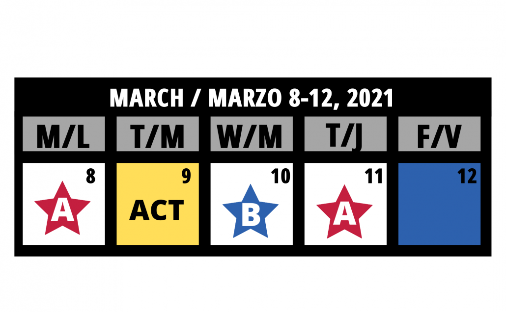 ACT® Date & Schedule Change March 812 Henderson County Public Schools